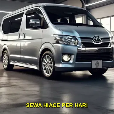 sewa hiace per hari